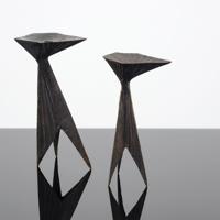 2 Lynn Chadwick Bronze Candlesticks - Sold for $12,800 on 03-01-2025 (Lot 58).jpg